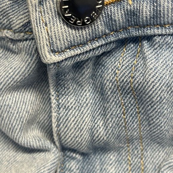 H&M distressed denim skirt size M 10 - Picture 4 of 12